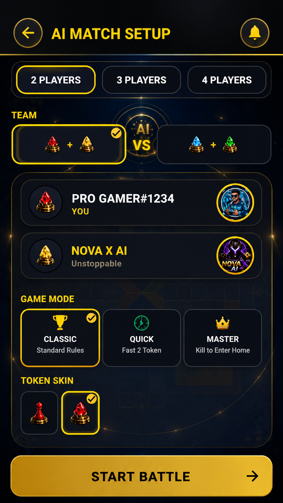 Battle Arena & Rules Setup